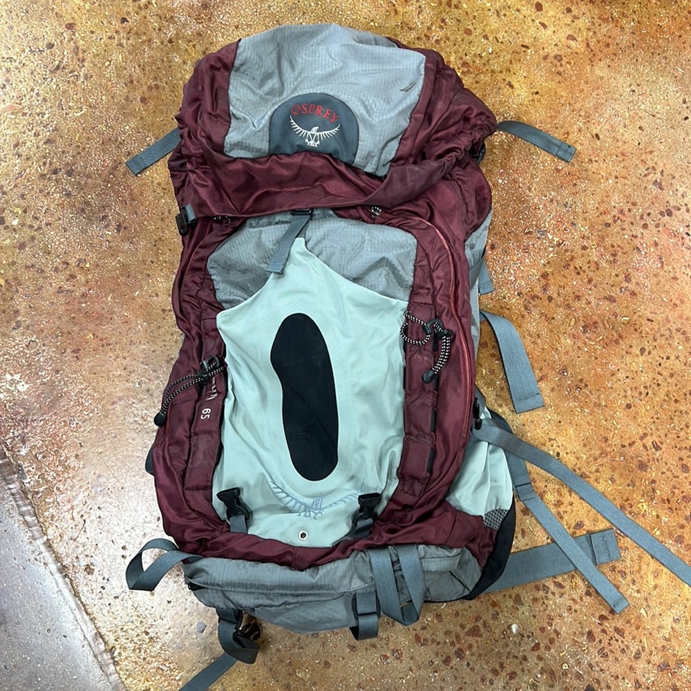 Osprey aura 65 backpack.
